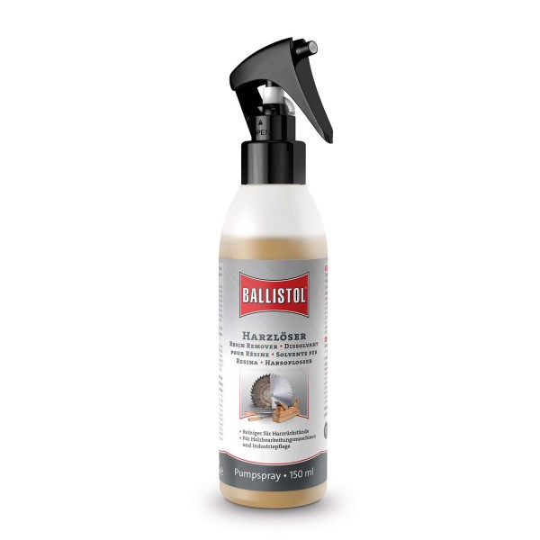 Ballistol Resin Romever, Pompa Sprey 150 ml (Reçine Sökücü)