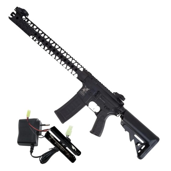 Delta Armory AR15 LA 16.2" BRAVO SİYAH Airsoft Tüfek (FULL SET)