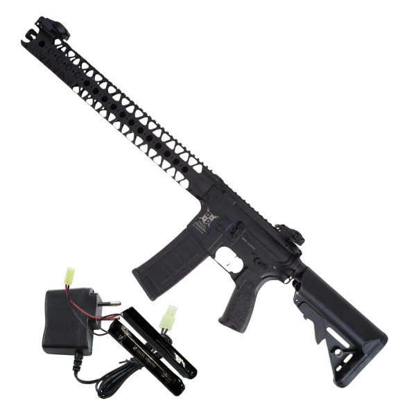 Delta Armory AR15 LA 16.2" BRAVO SİYAH Airsoft Tüfek (FULL SET)
