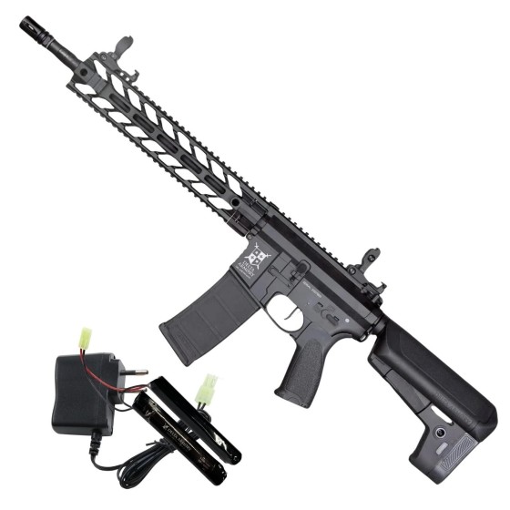 Delta Armory AR15 M-LOK LONG BRAVO SİYAH Airsoft Tüfek (FULL SET)