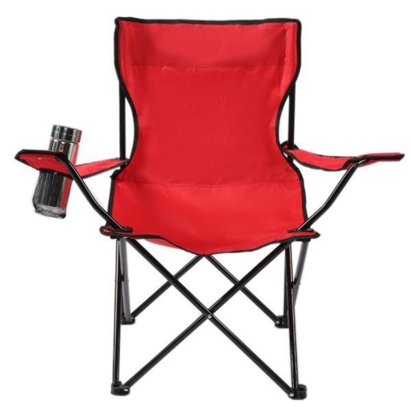 DFT Kollu Katlanır Kamp Sandalyesi Rejisör Kırmızı