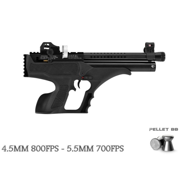 Hatsan Sortie S Yarı Otomatik PCP Havalı Tabanca