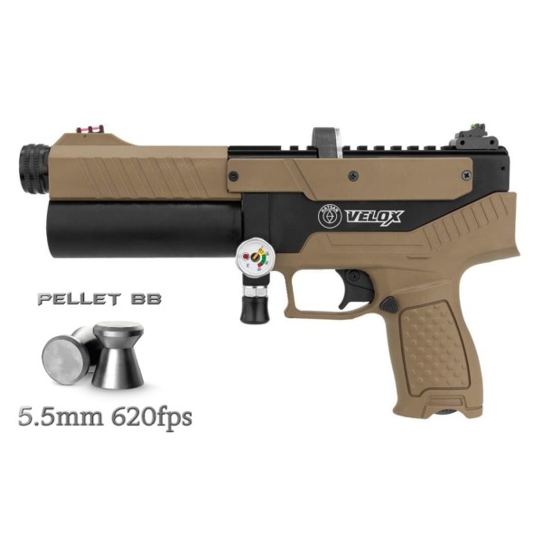 Hatsan Velox Pcp Havalı Tabanca (FDE)