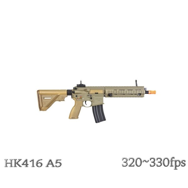 Heckler Koch HK416 A5 Competition Airsoft AEG Tüfek Polimer - Tan