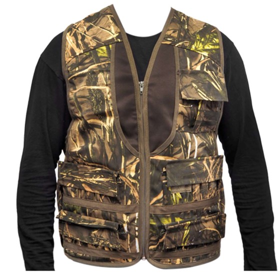 Hunthink Saz Kamuflaj Avcı Yeleği Medium