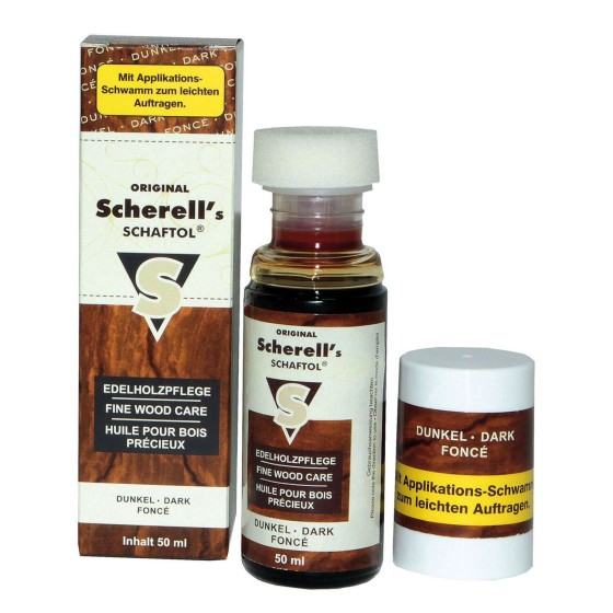 Ballistol Scherell's Şaftöl Dark Süngerli 50 ml