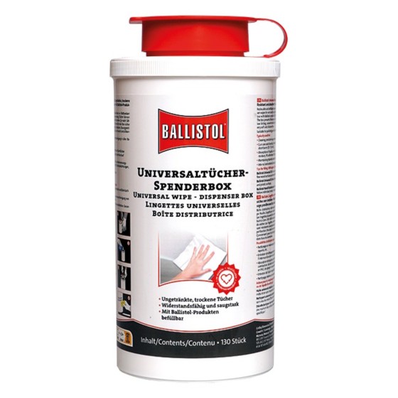 Ballistol Universal Kuru Temizleme Mendili 130'lu