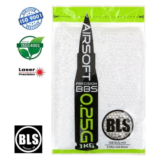 BLS 0.25G BB (Boncuk) Airsoft 4000 ADET 1KG