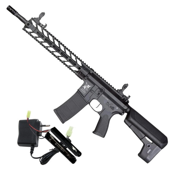 Delta Armory AR15 M-LOK LONG BRAVO SİYAH Airsoft Tüfek (FULL SET)