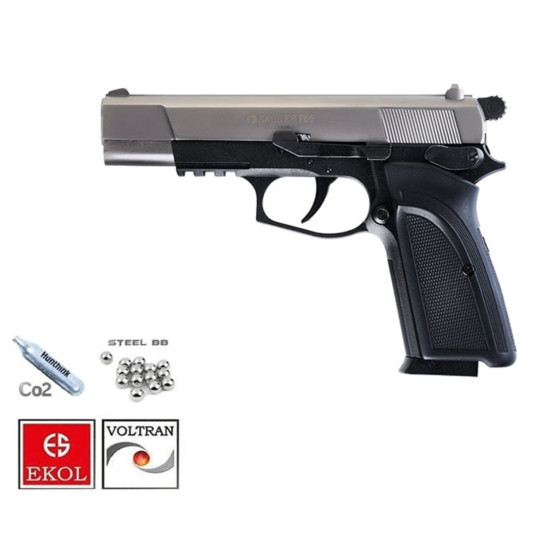 EKOL ES P66 Havalı Tabanca 4.5 mm - Füme