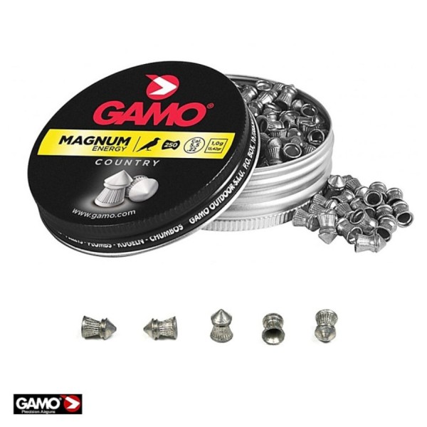 GAMO MAGNUM COUNTRY 5.5 CAL. 15,42 GRAİN 250 ADET