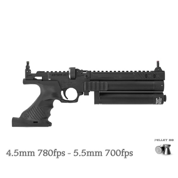 Hatsan JET II Siyah PCP Havalı Tabanca