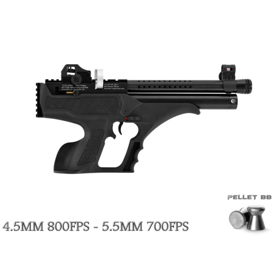 Hatsan Sortie S Yarı Otomatik PCP Havalı Tabanca