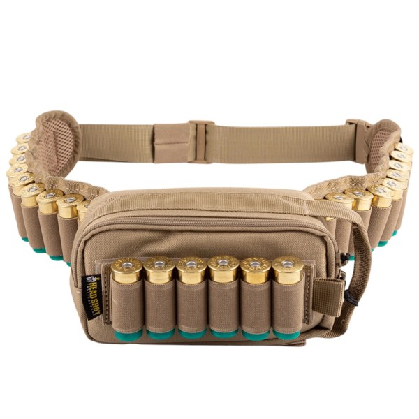 HEADSHOT Çantalı Fişeklik Tan/Çöl