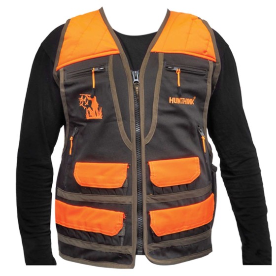 Hunthink Haki  Turunculu Avcı Yeleğİ 2X Large