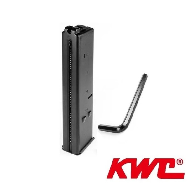KWC IMI Uzi Blowback (KMB07HN) 4.5mm Havalı Tabanca Şarjörü