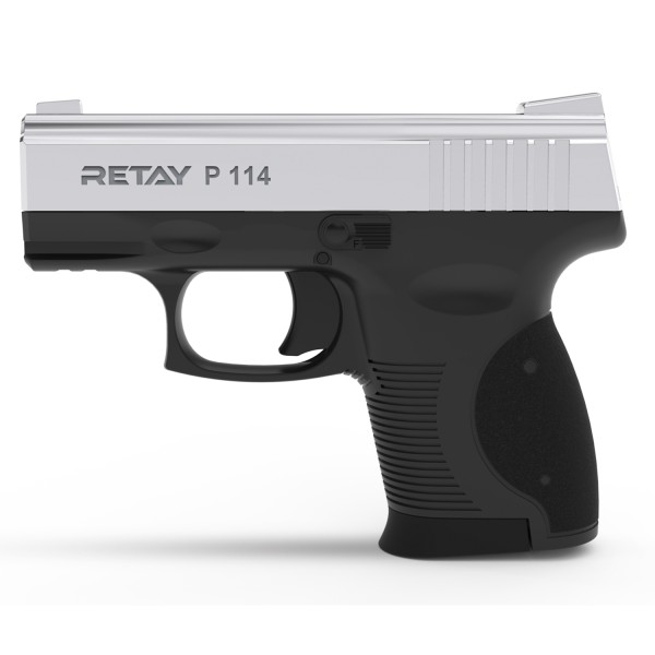 Retay P114 Parlak Krom Kurusıkı Tabanca 9mm
