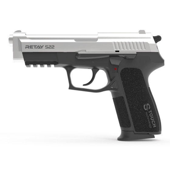 Retay S22 Parlak Krom Kurusıkı Tabanca 9mm