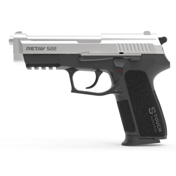 Retay S22 Parlak Krom Kurusıkı Tabanca 9mm