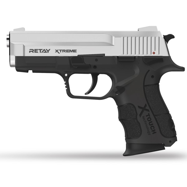 Retay Xtreme Parlak Krom Kurusıkı Tabanca 9mm