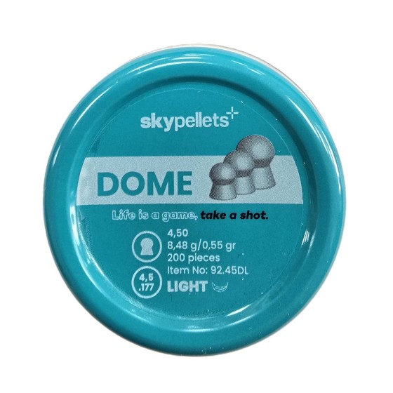 SKYPELLETS Dome Light 4.5 mm 8.48 Gr. Havalı Saçma 200'lü