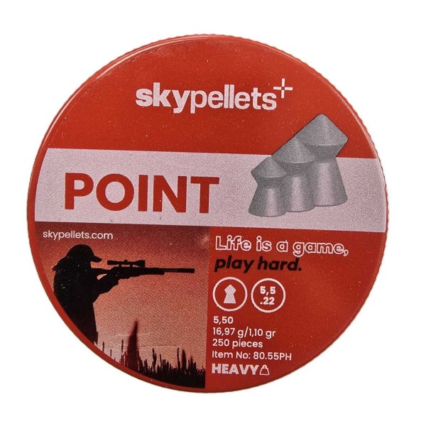 SKYPELLETS Point Heavy 5,5mm 16,97Gr Havalı Saçma 250'li