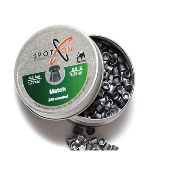 SpotOn Match 4.5mm 9.25gr Havalı Tüfek Saçması