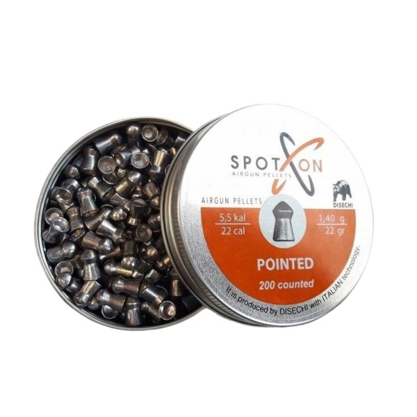 Spoton Pointed 5.5 Cal (22 Grain) Pellet Saçma