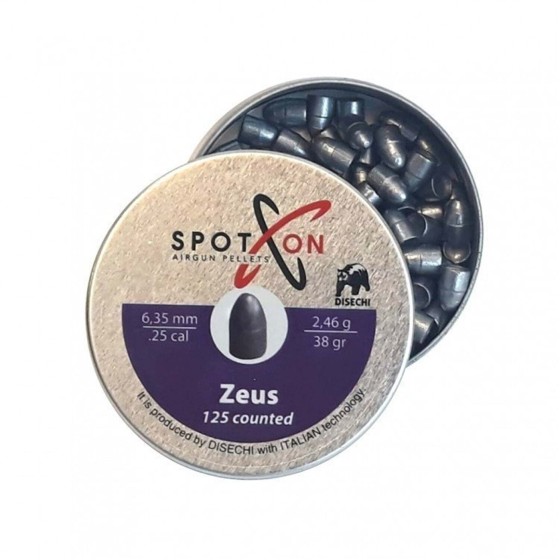 Spoton ZEUS Havalı Tüfek Saçması 6,35 MM