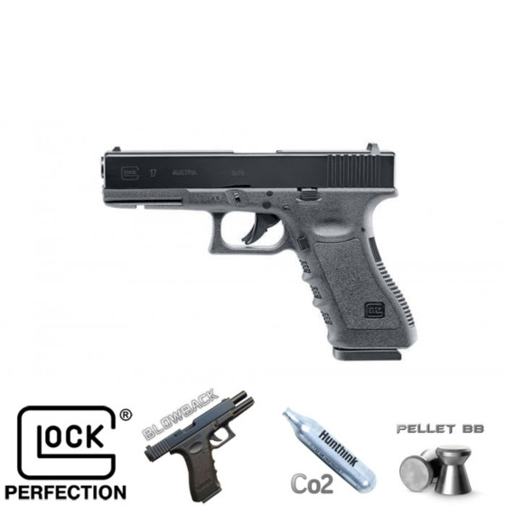 UMAREX GLOCK-17 4.5MM BLOWBACK (PELLET) HAVALI TABANCA