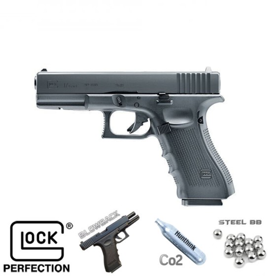 UMAREX GLOCK-17 GEN4 4.5MM BLOWBACK HAVALI TABANCA