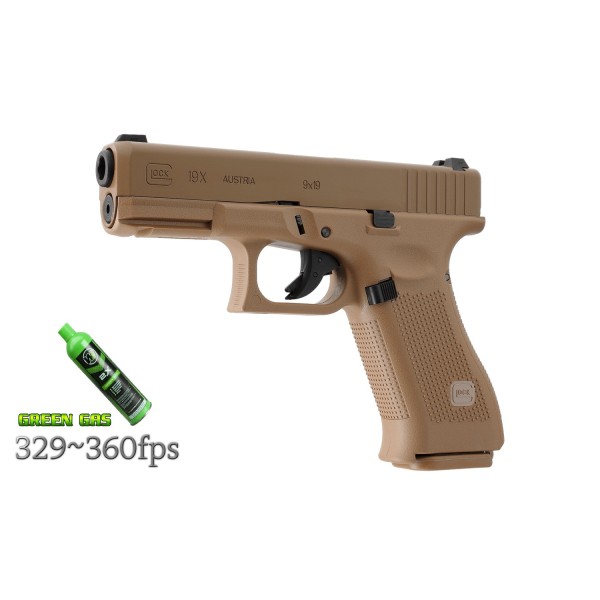 UMAREX GLOCK 19X GBB AIRSOFT TABANCA - FDE