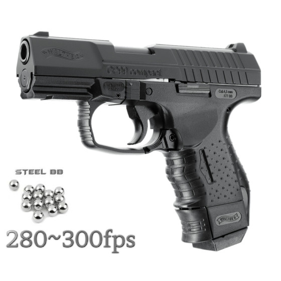 UMAREX Walther CP99 Compact 4.5mm Havalı Tabanca - Siyah