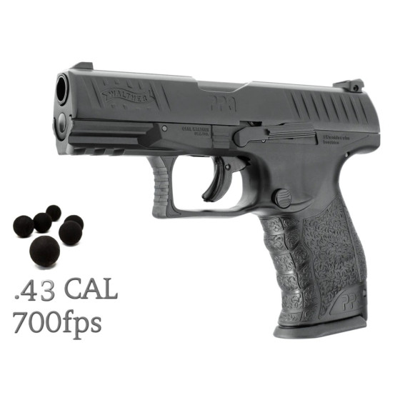 UMAREX WALTHER PPQ M2 T4E 0.43CAL HAVALI SAVUNMA TABANCASI