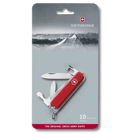 Victorinox 0.2503.B1 Recruit Çakı (Blisterli)