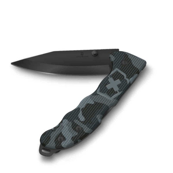 Victorinox 0.9425.DS222 Evoke BSH Alox Çakı, Mavi Kamuflaj